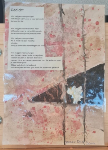 Tekening Dalileh en Seanne